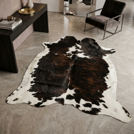 008 180x175cm Orta Ebat Premium Tricolor Hakiki Dana Postu LNRDP001597